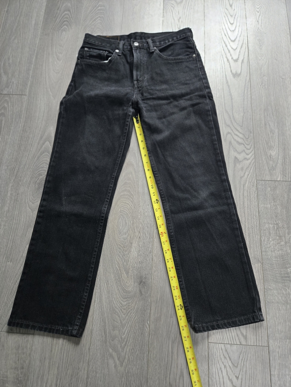 Levis Black Men’s Straight-Leg Jeans 516 32x30